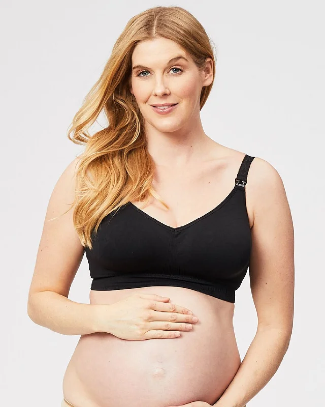 high-waisted cotton pantiesCake Sugar Candy Seamless Comfort Maternity Bra