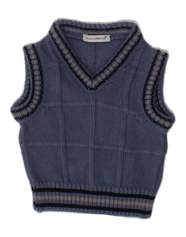 slim-fit men's trench coatDOLCE & GABBANA Baby Boys Vest Tank Top 3-6 Months Navy Blue