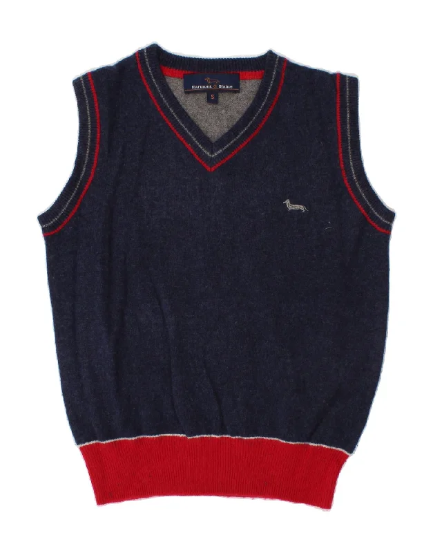 men's bomber jacket with contrast stitchingHARMONT & BLAINE Boys Graphic Vest Tank Top 6-7 Years Navy Blue