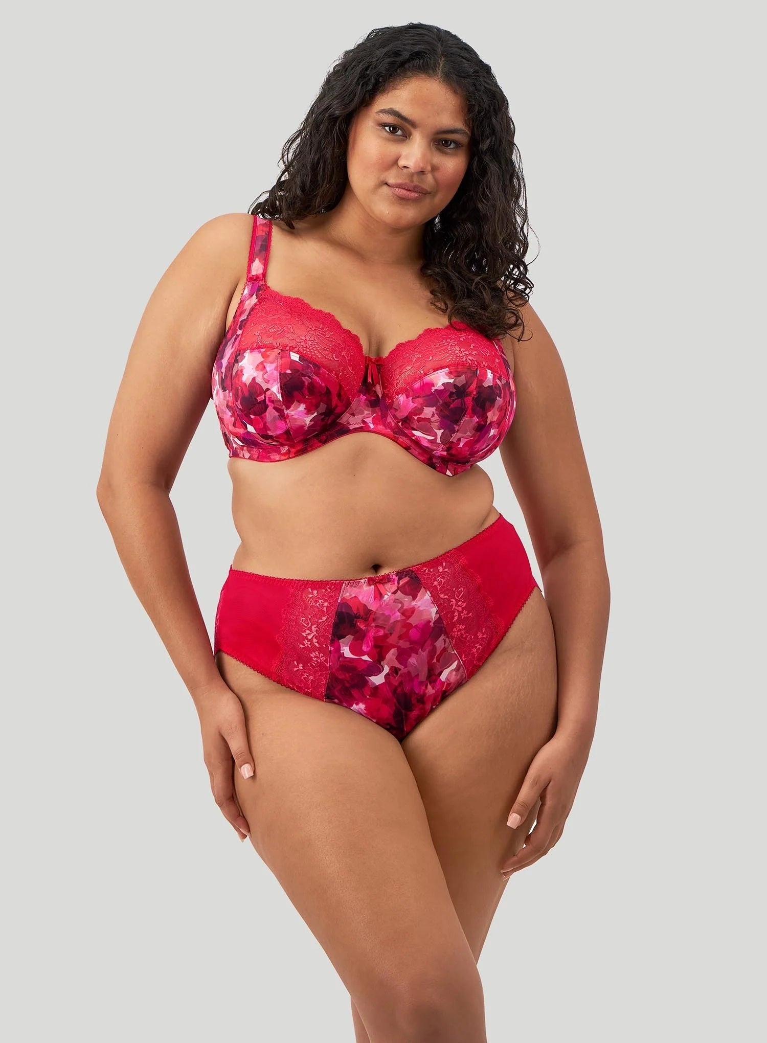 plus-size high-slit pantiesElomi EL4110 Morgan Bra