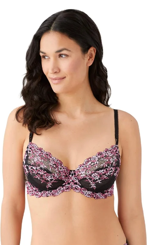 stretch lace cheeky pantiesWacoal Halo Lace Underwire Bra - Barbados Cherry