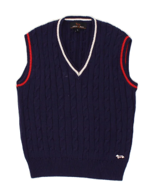 men's peacoat with inner liningHARMONT & BLAINE Boys Vest Tank Top 8-9 Years Small Navy Blue Cotton