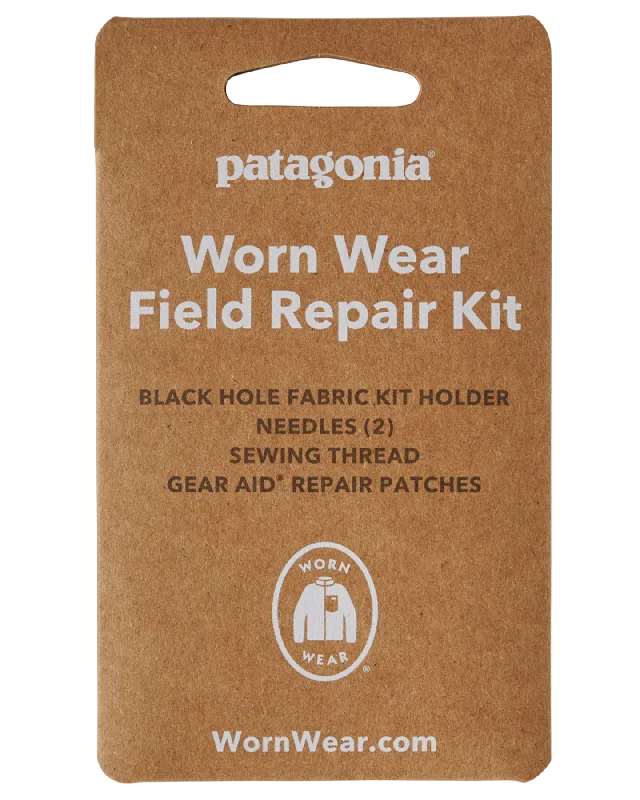 men's lightweight padded jacketPatagonia Worn Wear Field Repair Kit - Black