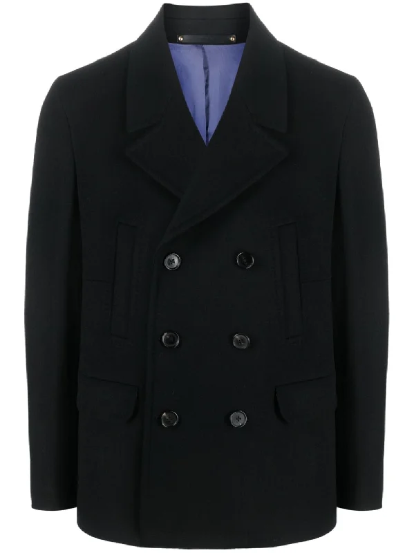 men's military-style jacketPaul Smith Coats Black