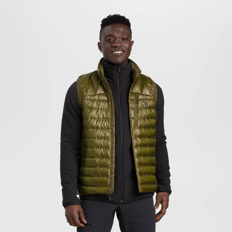 men's peacoat with beltMen's Helium Down Vest