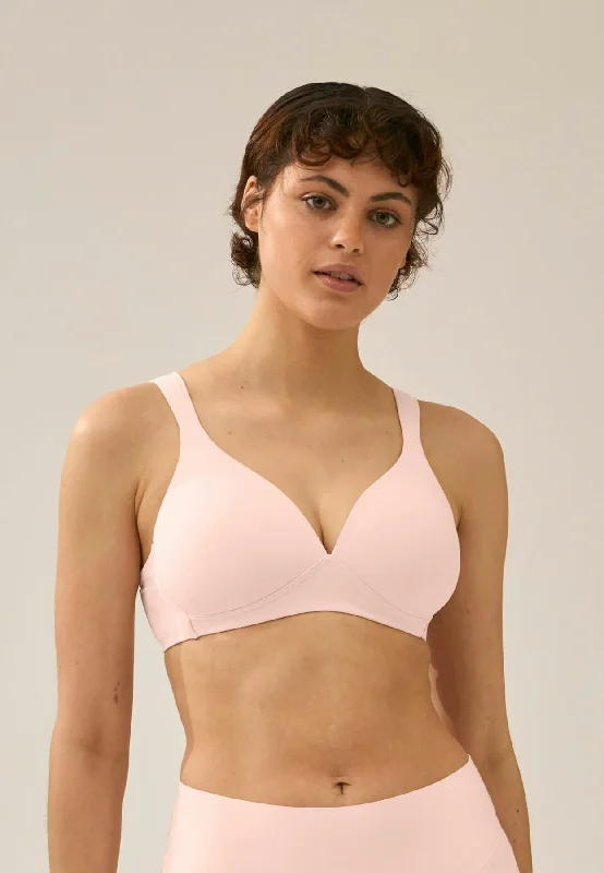 lace-embellished bralette and panties setsSOUTIEN-GORGE SANS ARMATURE-THE WEDNESDA