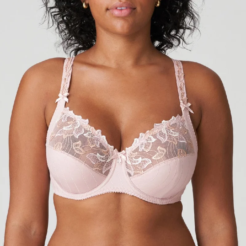 lace trim ladies' underwearPrimaDonna Deauville Full Cup Underwire Bra- Vintage Pink