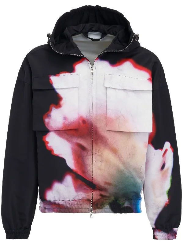 men's insulated parka for skiingAlexander Mcqueen Coats Multicolour