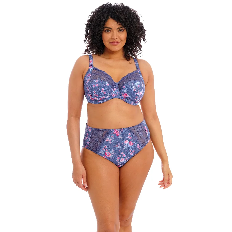 wireless maternity sleep brasElomi EL4110 Morgan Underwire Bra Denim Floral