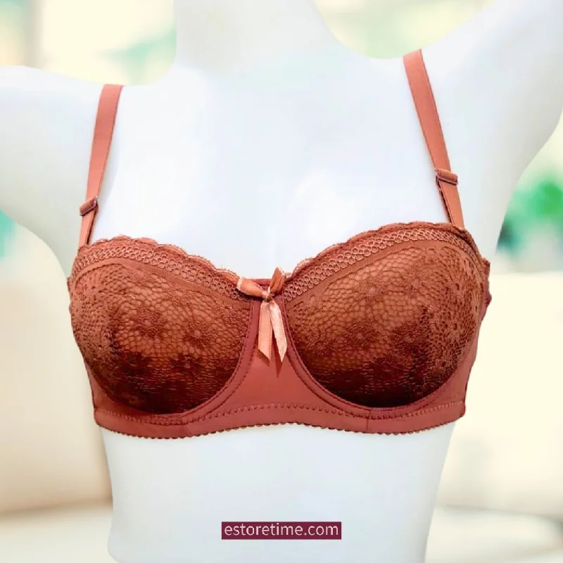 high-compression shapewear for weddingsEnvy Full Cup Rosewood Bra - 8052