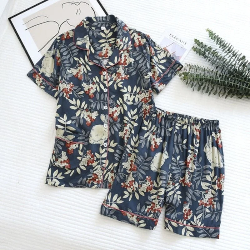 Leaves And Flowers Shorts