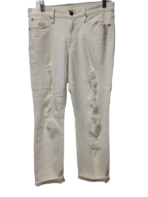 Women's Jodhpurs with U-Shaped CollarJeans Cropped By Ana  Size: 6