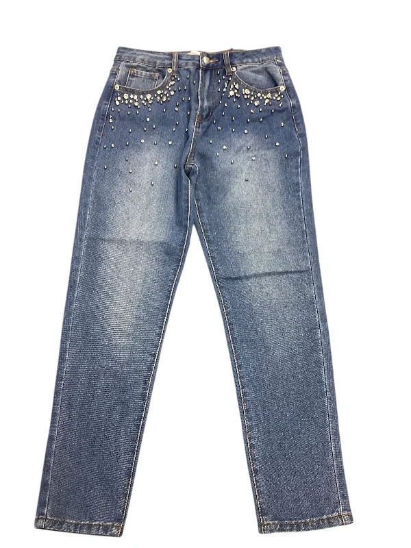 Women's Harem PantsJeans Straight By Clothes Mentor In Blue Denim, Size: 2