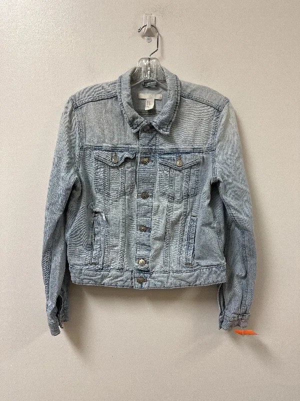 Women's Puffer CoatsJacket Denim By H&m  Size: M