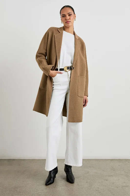 Women's Coats with PocketsEVEREST COAT - CAMEL