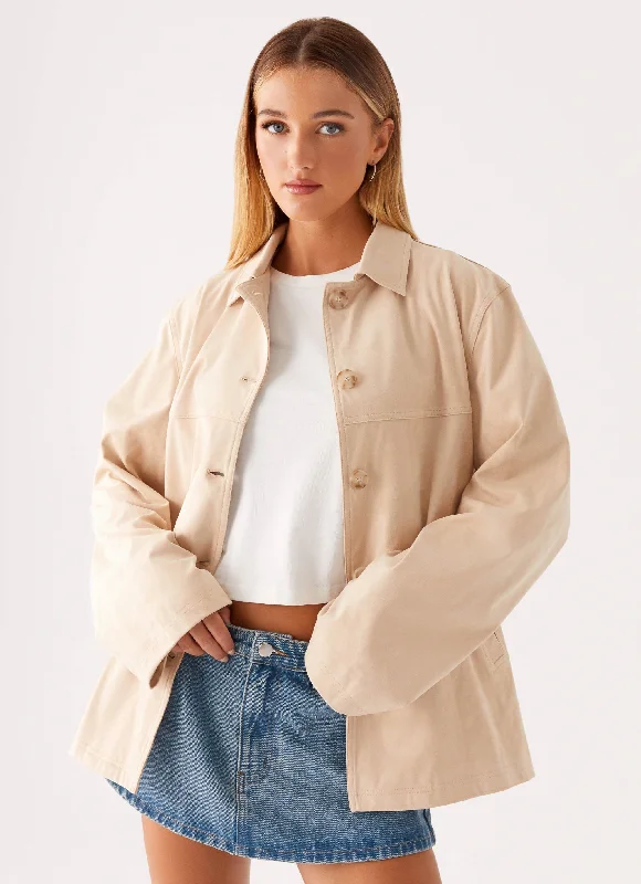 Women's Rain CoatsFarley Jacket - Tan