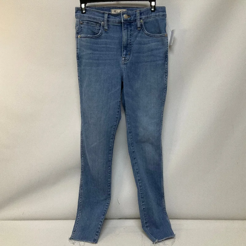 Women's Skinny JeansJeans Skinny By Madewell In Blue Denim, Size: 2