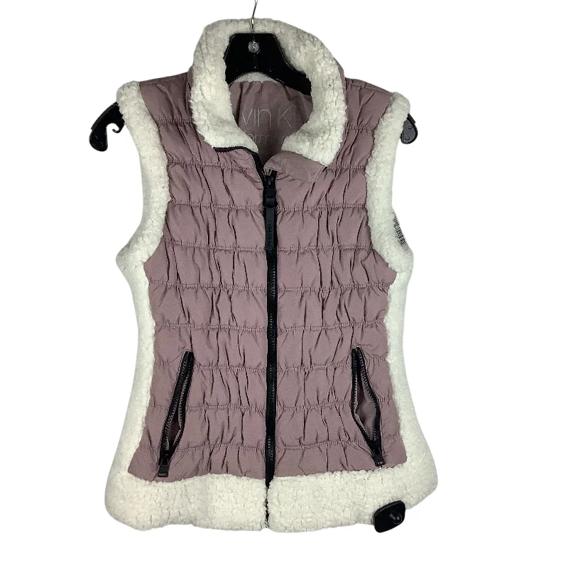 Women's Denim CoatsVest Puffer & Quilted By Calvin Klein  Size: S