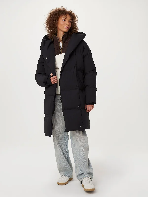 Women's PeacoatsThe Hygge Puffer Coat in Black