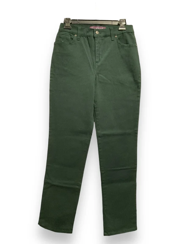 Women's Tapered PantsJeans Straight By Gloria Vanderbilt In Green, Size: 4