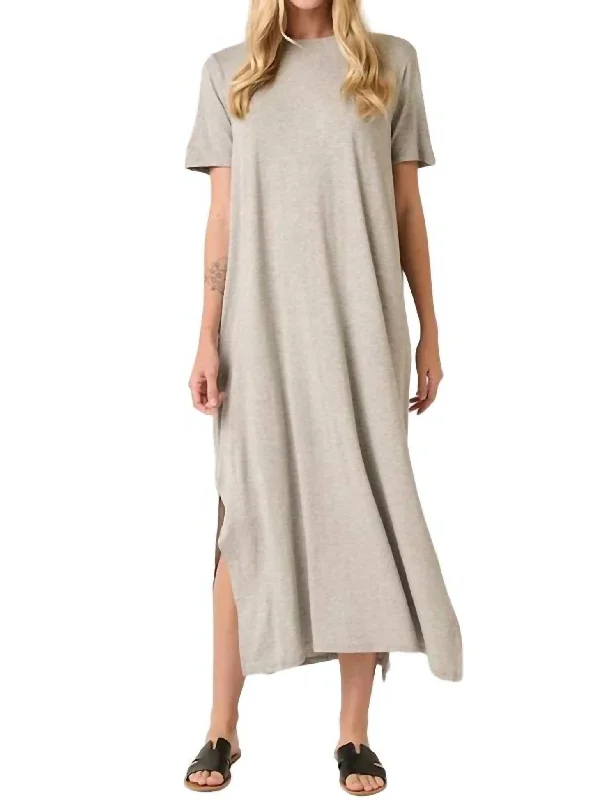 Women's Boat-Back DressesArchie Dress In Heather Grey