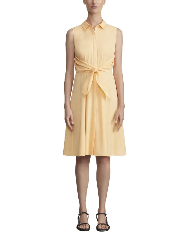 Women's Mandarin Collar DressesLafayette 148 New York Mariel Wool & Silk-Blend Dress