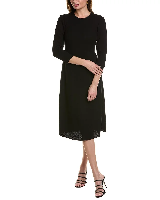 Women's Flared DressesLafayette 148 New York Petite Wool Dress