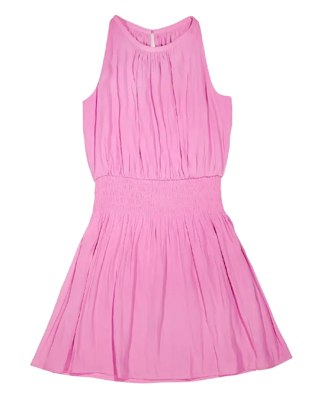 Women's High Collar DressesParis Dress In Pink Orchid