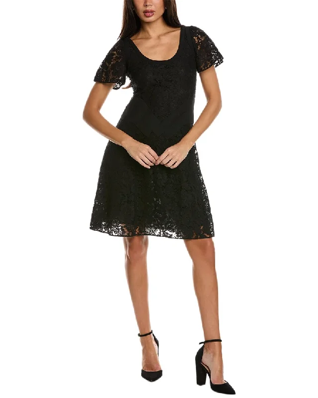 Women's High-Neck DressesValentino Lace A-Line Dress