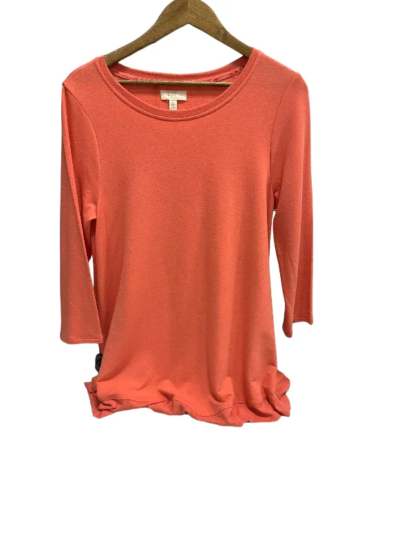 Women's Blouse with Square CollarTop Long Sleeve Basic By Cupio  Size: L