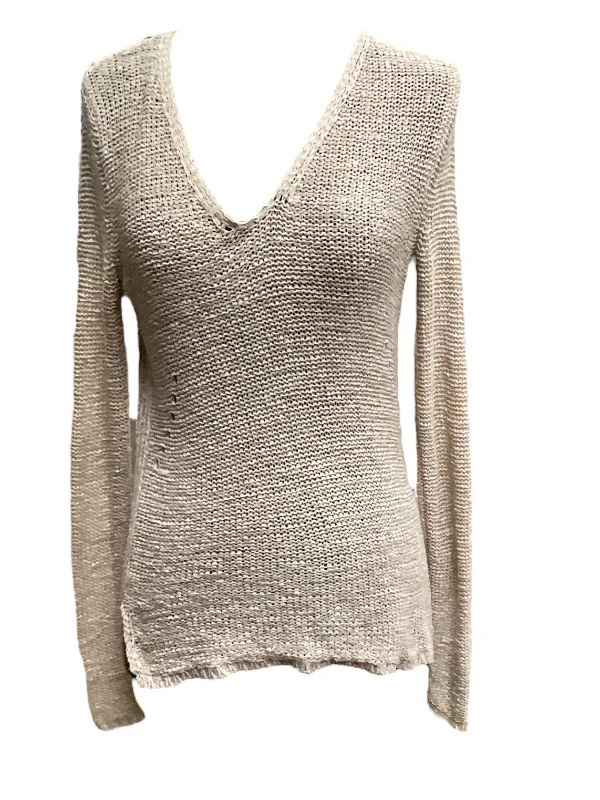 Women's Blouse with Wide CollarTop Long Sleeve By H&m  Size: Xs