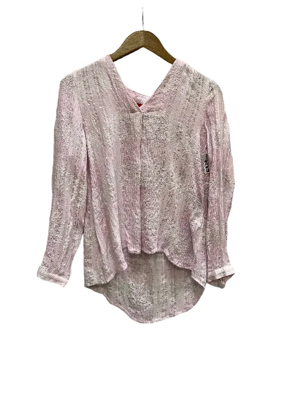 Women's Blouse with SequinsTop Long Sleeve By Jennifer Lopez  Size: M