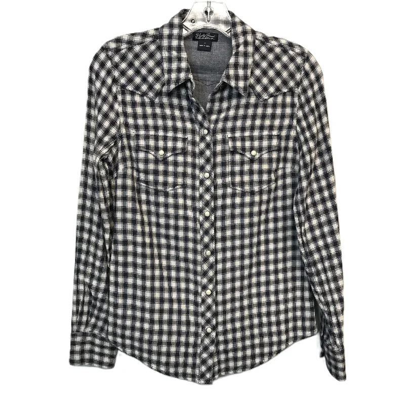 Women's Blouse with SmockingTop Long Sleeve By Lucky Brand  Size: S