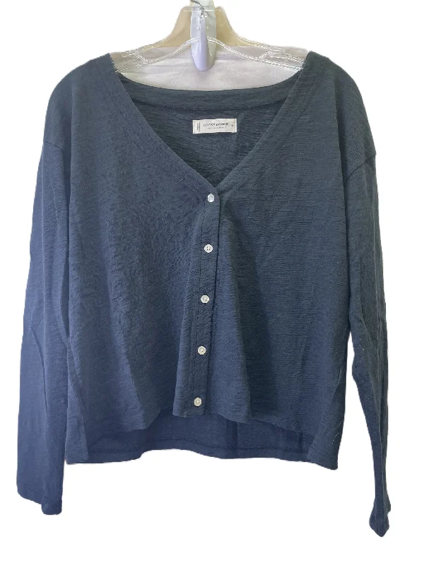 Women's Blouse with Keyhole CollarTop Long Sleeve By Lucky Brand  Size: S