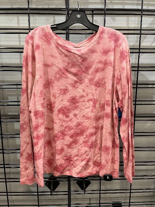 Women's Blouse with High CollarTop Long Sleeve By Sonoma  Size: Xl