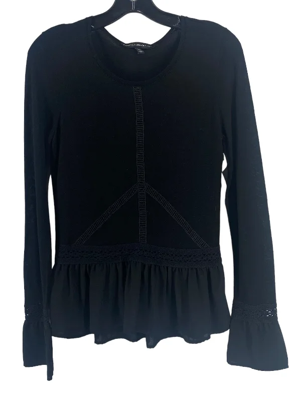 Women's Blouse with Wide CollarTop Long Sleeve By White House Black Market  Size: S