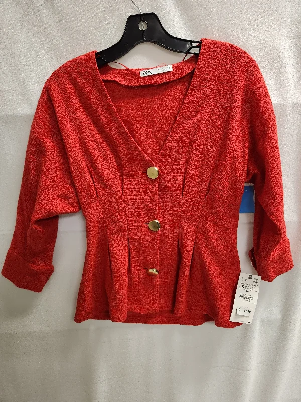 Women's Blouse for PartyTop Long Sleeve By Zara  Size: S