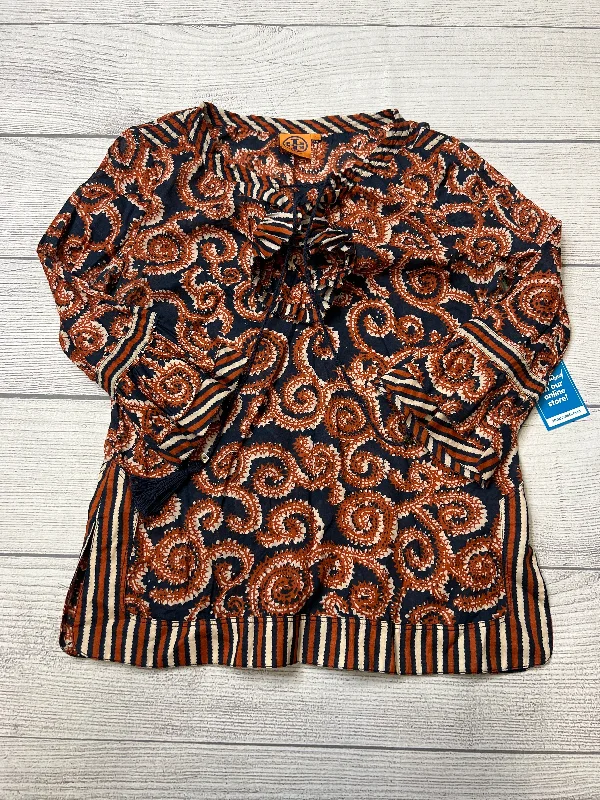 Women's Blouse for SchoolTop Long Sleeve Designer By Tory Burch  Size: S