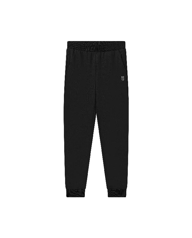 men's fleece-lined hoodie with kangaroo pocket107856-008 | MEN'S K-SWISS LOGO JOGGER PANTS | BLACK