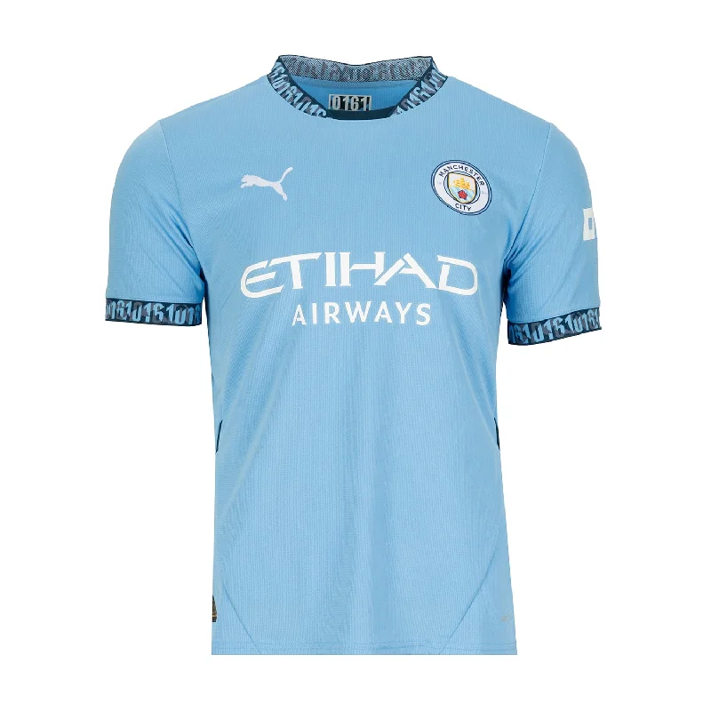 men's graphic tee with sloganManchester City Home Replica Jersey - Mens