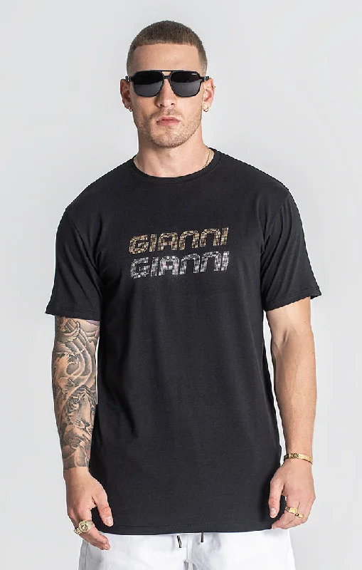 men's woven flannel shirtBlack Glimpse Up Tee