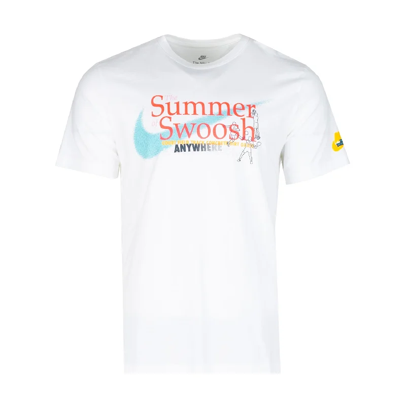 men's graphic tee with distressed printNike Summer of Swoosh - Mens