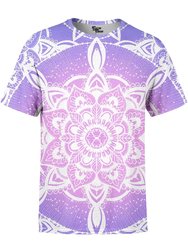 men's button-front cotton shirtStarlight Mandala Unisex Crew