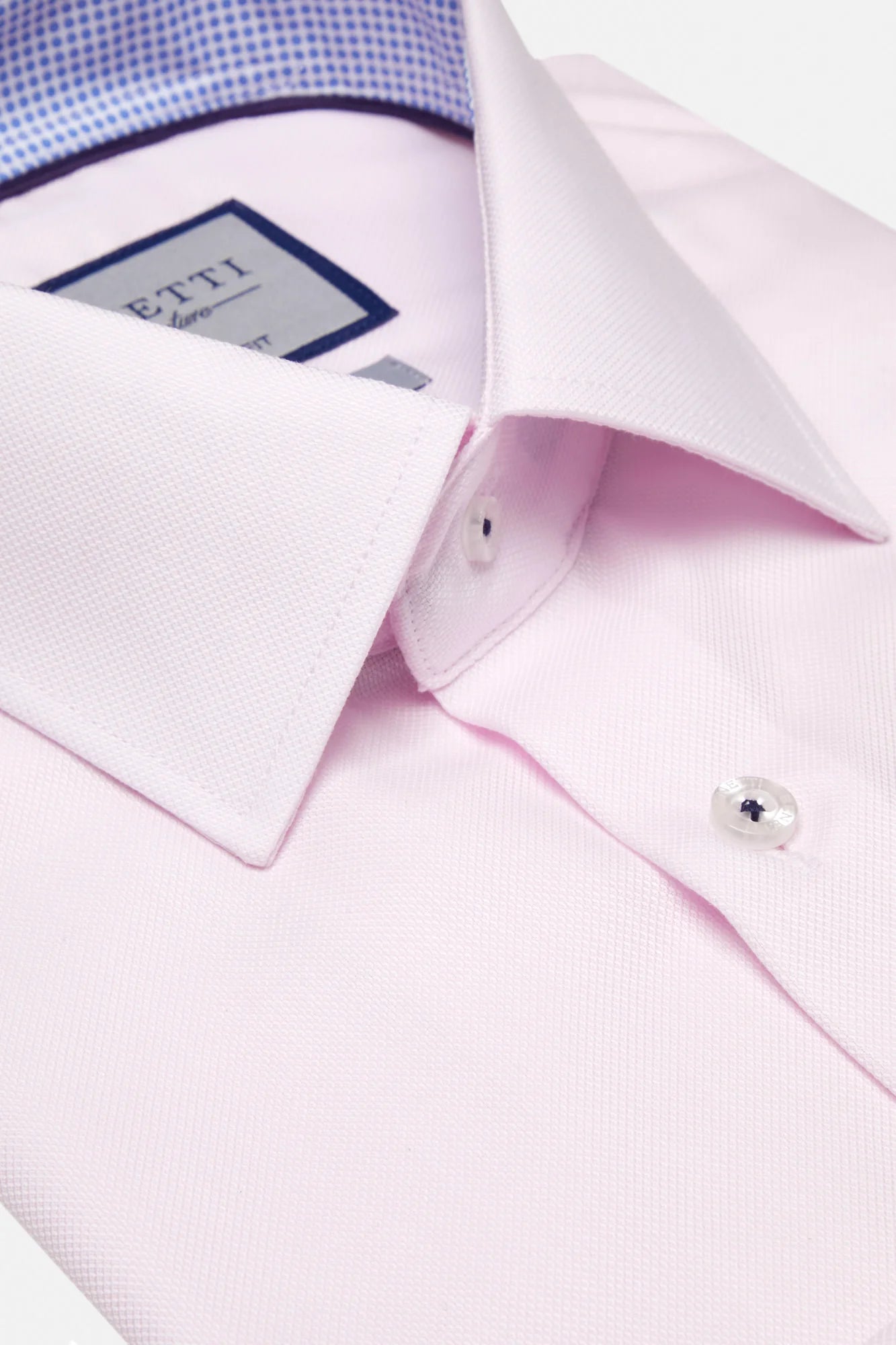 casual long-sleeved men's shirts for springBenetti Non-Iron Formal Shirt - Brad Pink