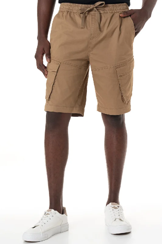 Men's high-performance yoga pants for flexibilityCargo Shorts _ 151634 _ Toffee