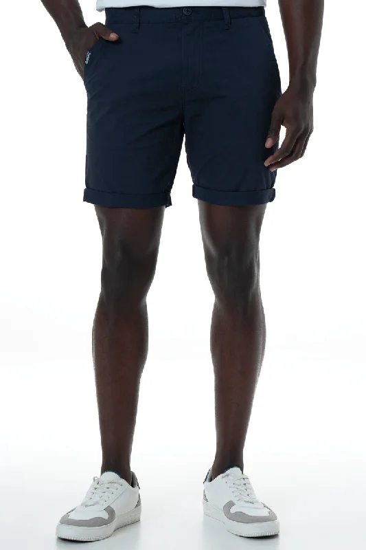 Men's reflective running pants for night safetyChino Shorts _ 151710 _ Ink