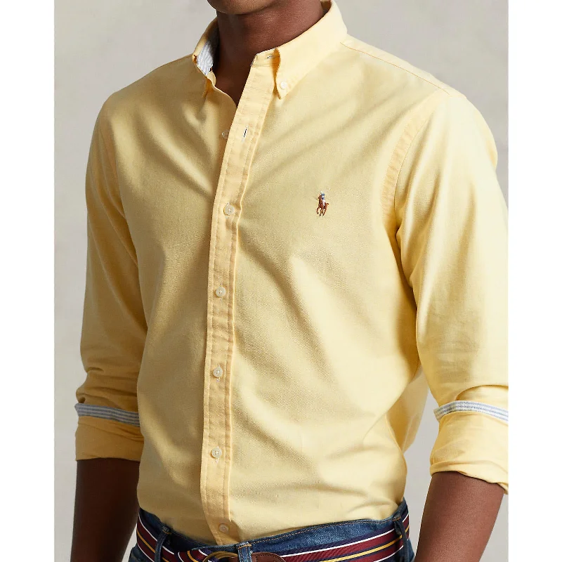 high-quality men's oxford shirtsOxford Shirt - Yellow