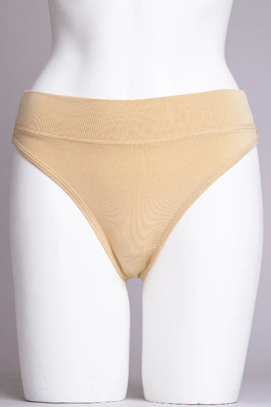 Men's lightweight travel pantsLa Thong, Beige, Bamboo