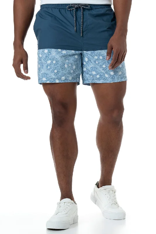 Men's ripstop shorts for adventurePool Shorts _ 151741 _ Blue