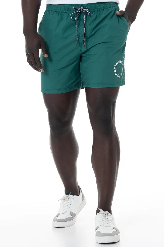 Men's elastic waist pants for easePool Shorts _ 151755 _ Green